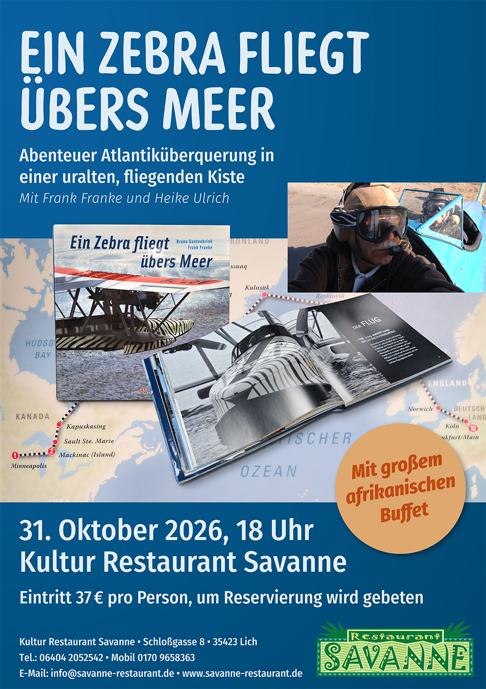 Mit einer 80 Jahre alten Klapperkiste über den Atlantik